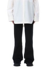 CHUNKY FLARE PANTS - BLACK (25AMSPA12)