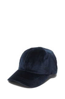 ORGANIC VELVET CAP - NAVY (25AMSIT02)