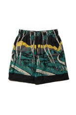 Rayon Easy Shorts / Black (CTE-25S127)