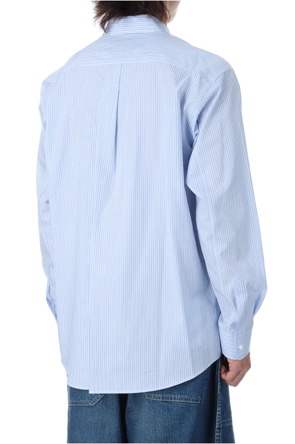 トップス Graphpaper sidogras regular collar shirt Graphpaper SIDOGRAS S/S Oversized Regular Collar Shirt 