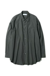Broad L/S Oversized Regular Collar Shirt - C.GRAY (GM253-50001B)