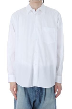 Broad Regular Collar Shirt - WHITE (GM253-50005B)