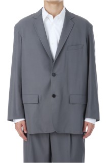 Wooly Cotton Twill Single Jacket - C.GRAY (GM253-20046B)