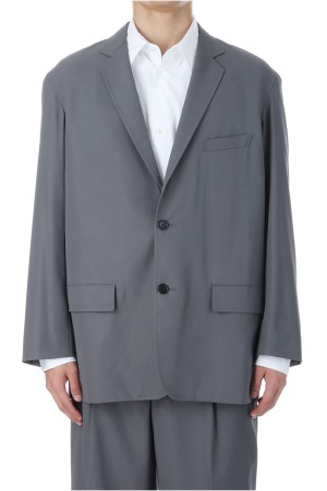 Wooly Cotton Twill Single Jacket - C.GRAY (GM253-20046B)