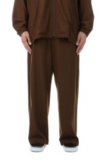 Wool Smooth Flannel Easy Wide Pants	- BROWN (GU253-40223B)