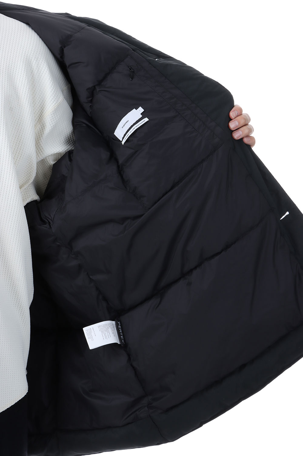 PERTEX QUANTUM AIR Bal Collar Down Coat - BLACK (GM253-10434