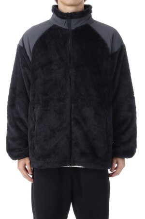 LEVEL3 SHAGGY JACKET - BLACK (WT252-26-Q4)