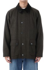 modified bedale wool jacket - OLIVE (MWO0299)