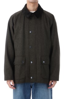 modified bedale wool jacket - OLIVE (MWO0299)