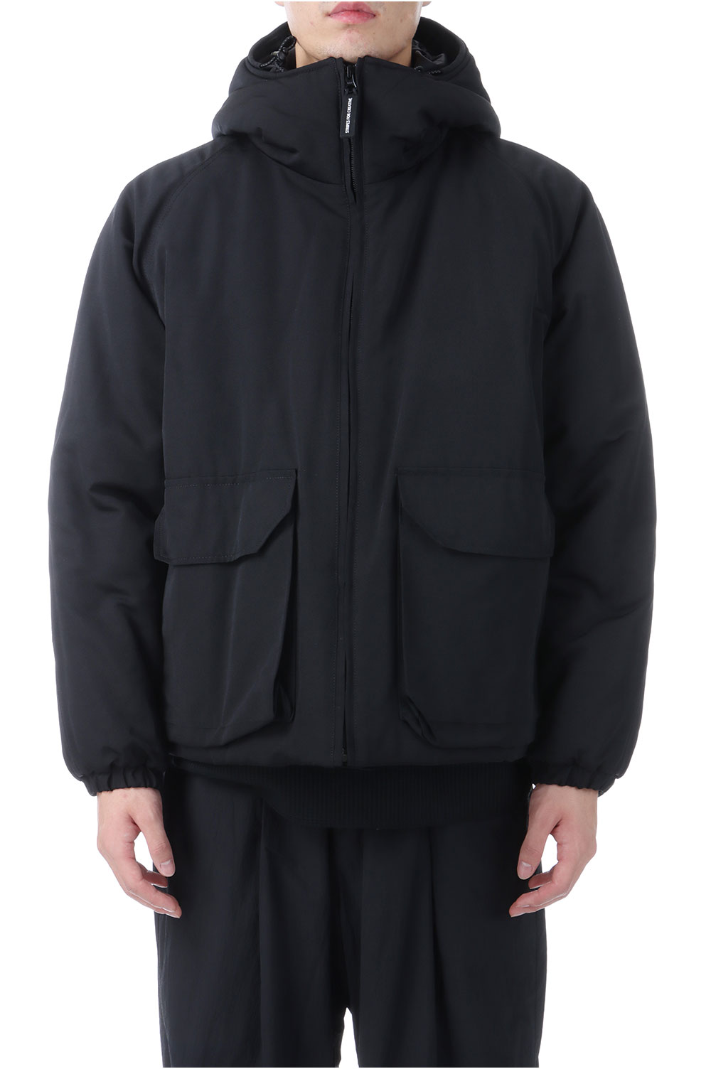 ジャケット・アウター S.F.C VENTILATION PUFF JACKET BLACK sfc Ventilation Puff Jacket(L(MEN) Black/ブラック): S.F.C Stripes For