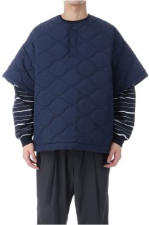 SUPER BIG SS PUFF JACKET - NAVY (SFCFW25J09)