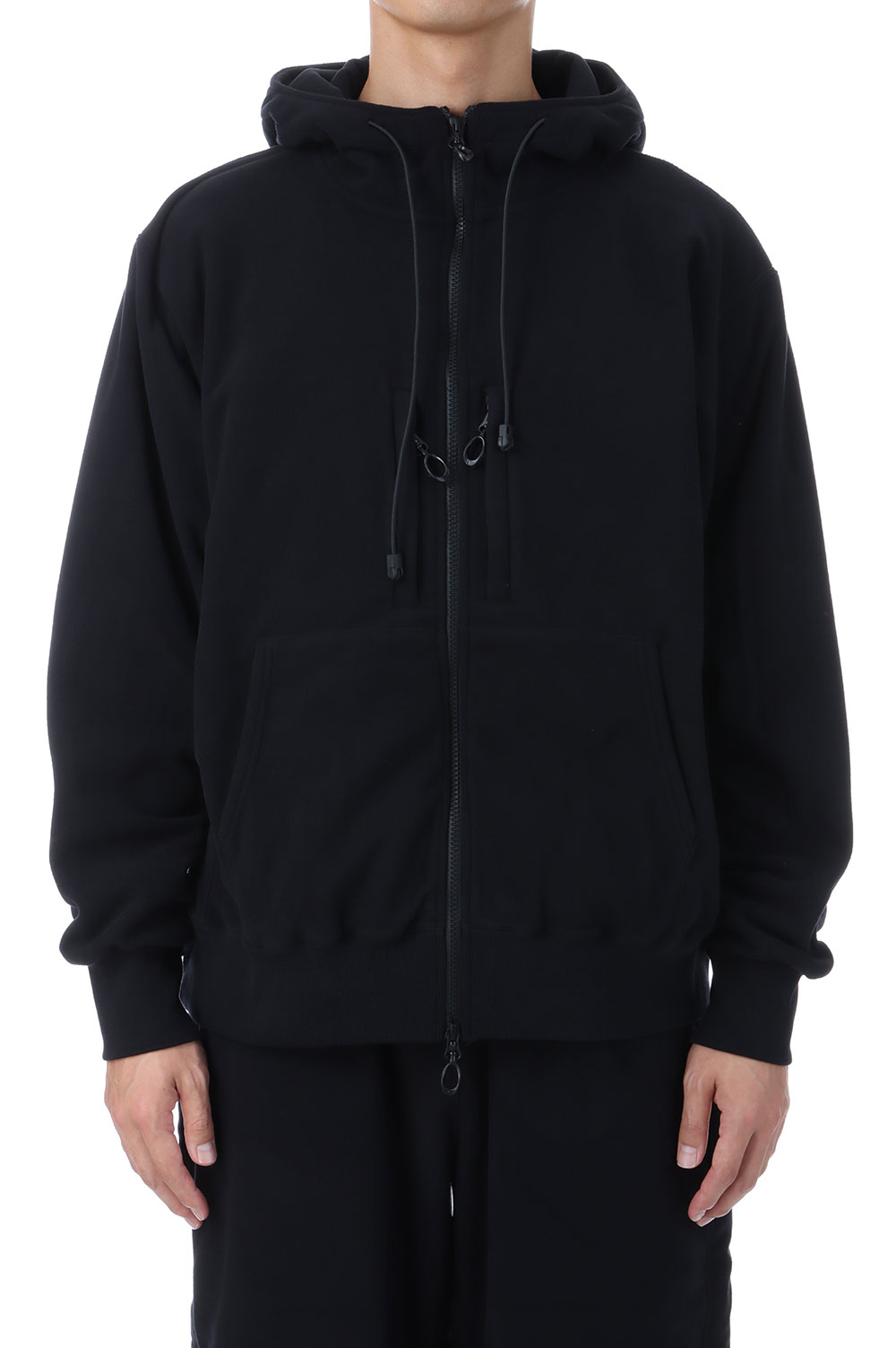 MOUT WIND PRO FULL ZIP FIELD HOODIE - BLACK (MT1803) | セレクト
