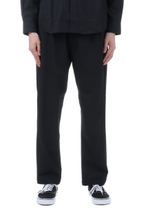 One Tuck Tapered Stretch Pants - BLACK (GL75177)