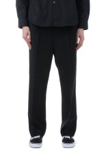 One Tuck Straight Pants	- BLACK (GL75180)