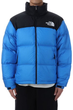 Nuptse Jacket - BLACK / CLEAR LAKE BLUE (ND92555)