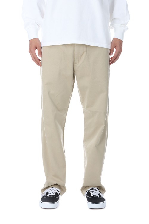 SD Chino Pants W Vintage Wash - BEIGE | セレクトショップ