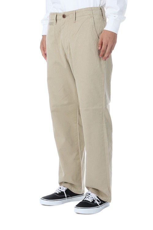 SD Chino Pants W Vintage Wash - BEIGE | セレクトショップ