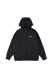 SD Tech Warm Zip Hood Sweat - BLACK