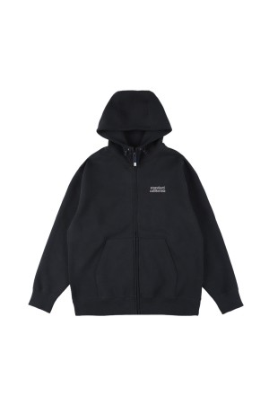 SD Tech Warm Zip Hood Sweat - BLACK