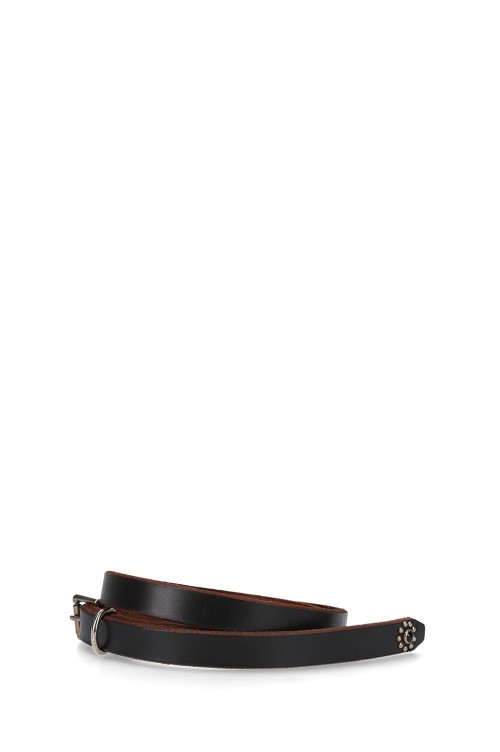 HTC Belt #25th 1Point End Flower Stone 0.75 - BLACK | セレクト