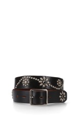 HTC Belt #25 Stone 1.25 W/End - BLACK