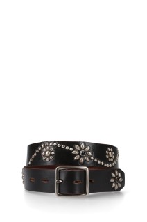 HTC Belt #25 Stone 1.25 W/End - BLACK