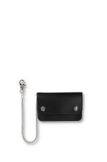 HTC T-2 Wallet #Biker Wallet W/Chain - BLACK
