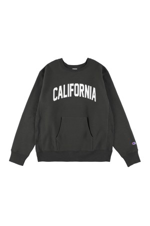 Champion For SD Exclusive R.W Crew Sweat - CHARCOAL