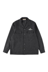 SD Wool Shirt - CHARCOAL
