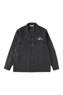 SD Wool Shirt - CHARCOAL