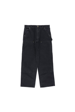 SD Duck Double Knee Painter Pants VW - BLACK