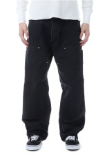SD Duck Double Knee Painter Pants VW - BLACK