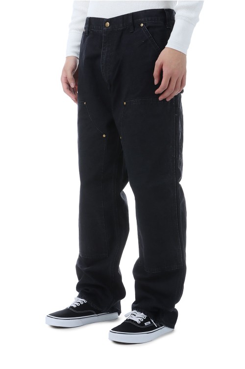 SD Duck Double Knee Painter Pants VW - BLACK | セレクトショップ