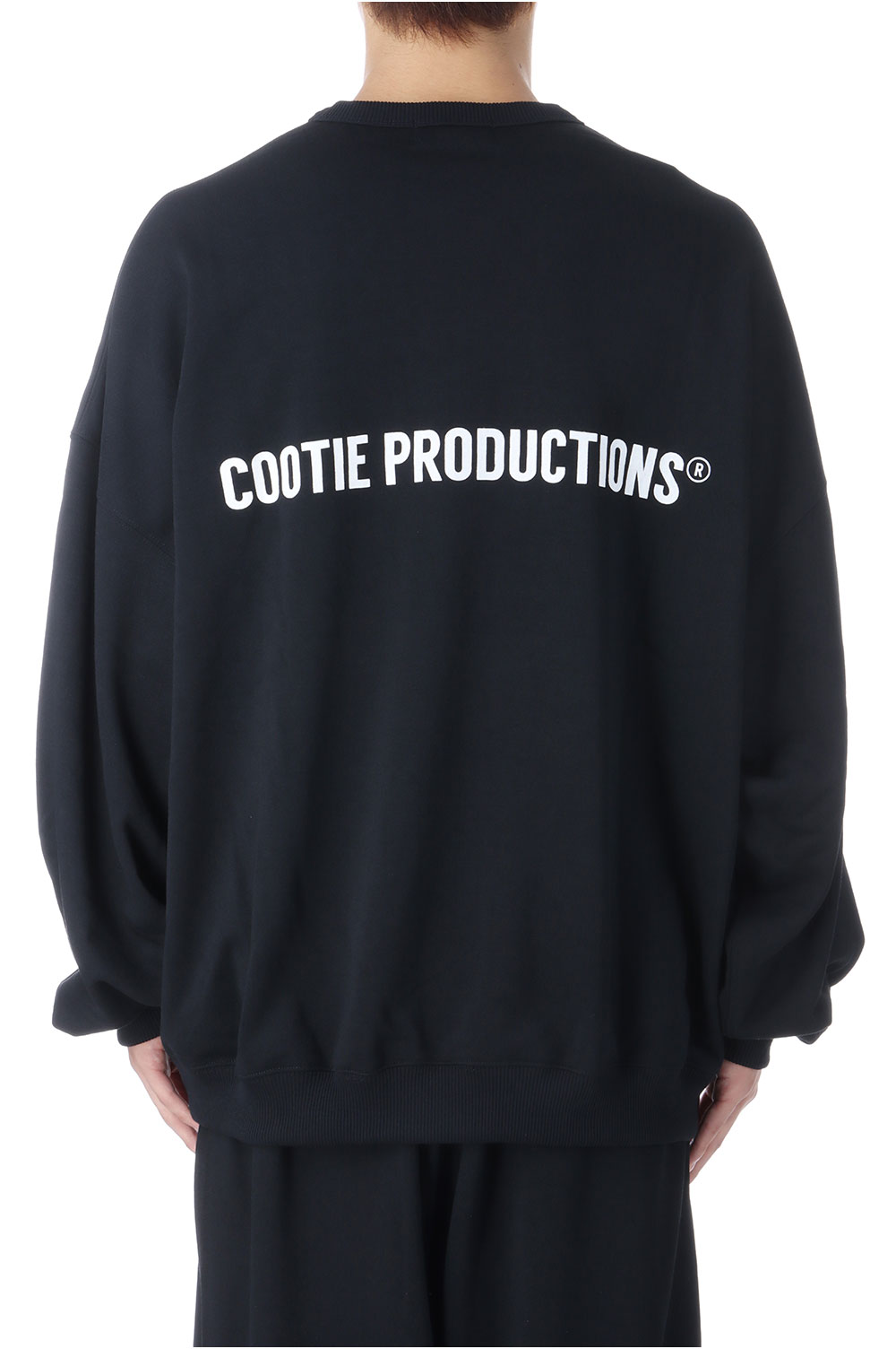 Dry Tech Oversized Sweat Crew - Black (CTE-25S339) | セレクト