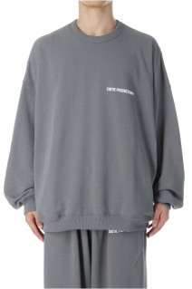 Dry Tech Oversized Sweat Crew - Gray (CTE-25S339)