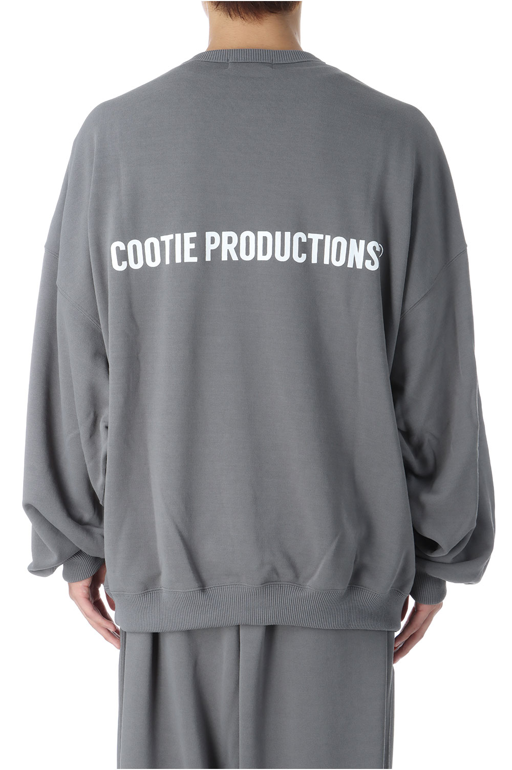Dry Tech Oversized Sweat Crew - Gray (CTE-25S339) | セレクト