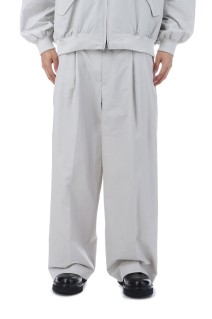 【 × Baracuta 】EWP 2 Tuck Trousers - Cement (BRCT-CTE25S-101)