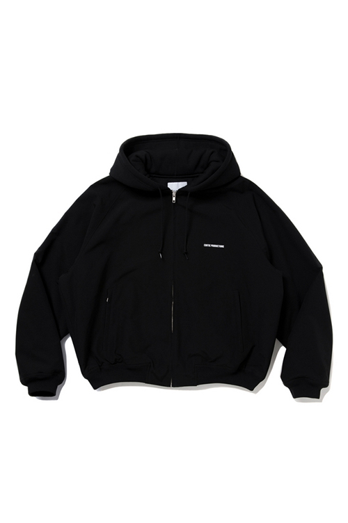 T/C Weather Combination Hooded Blouson - Black x White (CTE-25A210