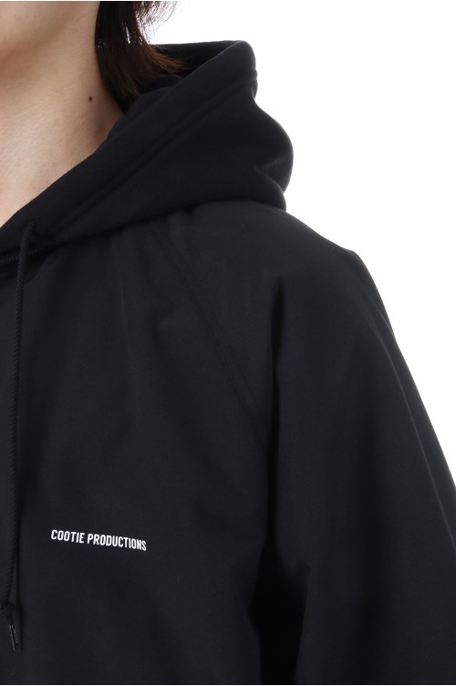 T/C Weather Combination Hooded Blouson - Black x White (CTE-25A210