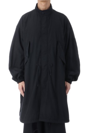 N/C Tassar Type M-51 Coat - Black (CTE-25A212)