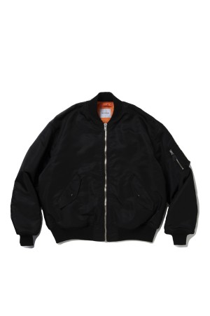 Error Fit Type MA-1 Flight Jacket - Black (CTE-25A215)