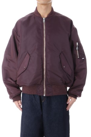 Error Fit Type MA-1 Flight Jacket - Cherry Brown (CTE-25A215)