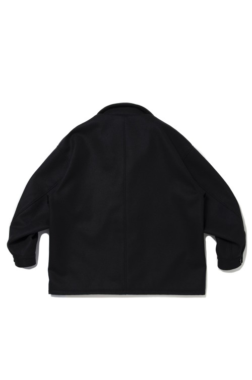 Wool Melton Coverall - Black (CTE-25A220) | セレクトショップ