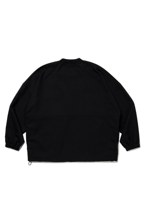 Polyester Twill Football Top - Black (CTE-25A308) | セレクト