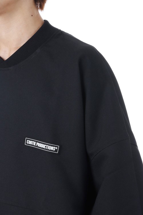 Polyester Twill Football Top - Black (CTE-25A308) | セレクト