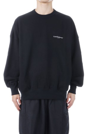Plain Sweat Crew - Black (CTE-25A309)