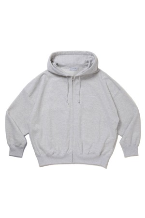 Plain Sweat Zip Hoodie - Oatmeal (CTE-25A310)