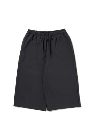 Chubby Sweat Shin Cut Wide Easy Pants - Gray (CTE-25A122)