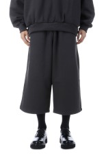 Chubby Sweat Shin Cut Wide Easy Pants - Gray (CTE-25A122)