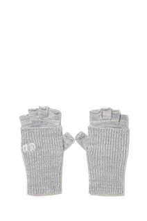 Knit Cuffed Fingerless Glove - Gray Mix (CTE-25A526)